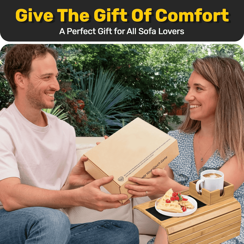 🔥Bamboo Couch Cup Holder