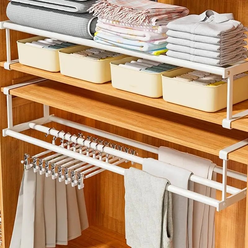Extensible Shoe Rack Cupboard Wardrobe Organizer