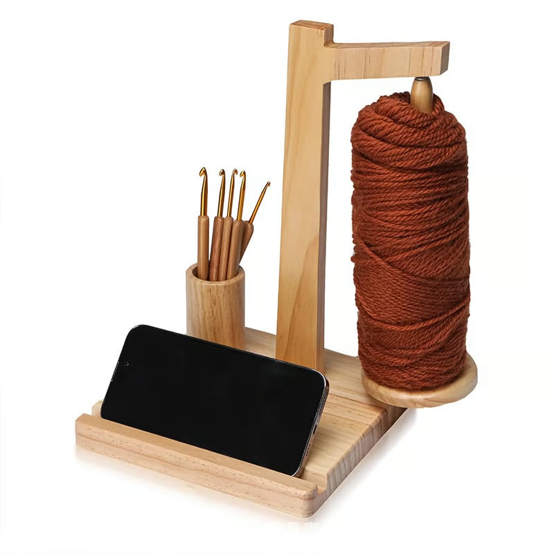 🎁🎄Wooden Yarn Spool Rack  🌟🧶