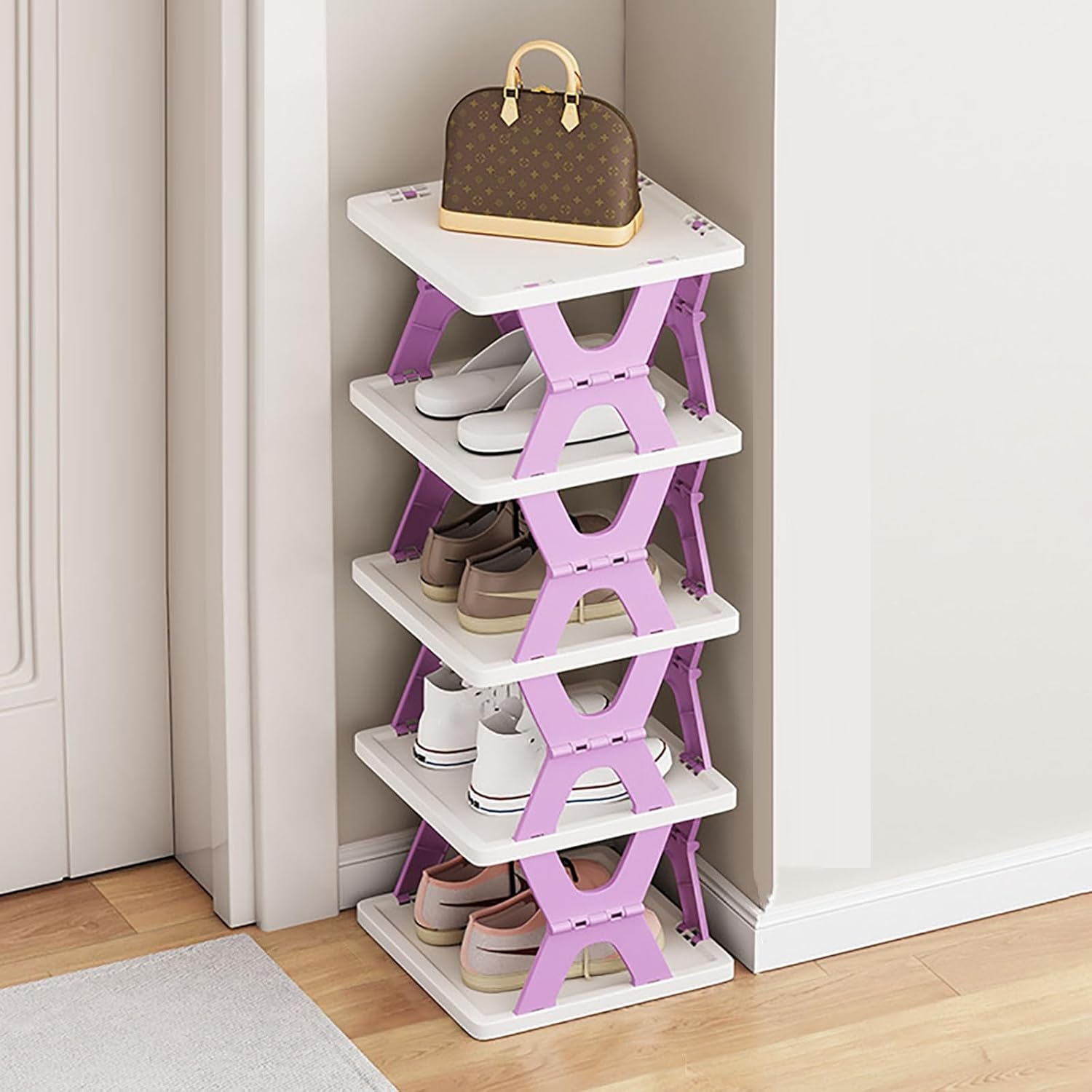 🦶Multi-Layer Installation-Free Foldable Storage Shoe Cabinet