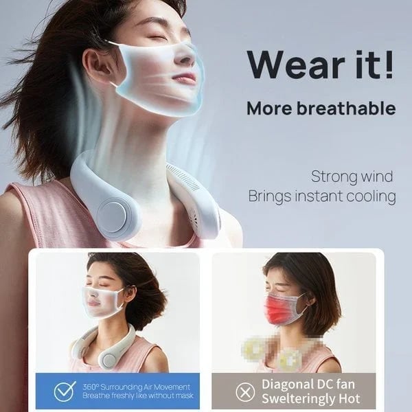 48% OFF-🔥🔥pre-season specials Portable Neck Fan