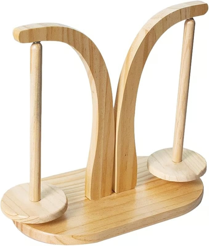 🎁🎄Wooden Yarn Spool Rack  🌟🧶