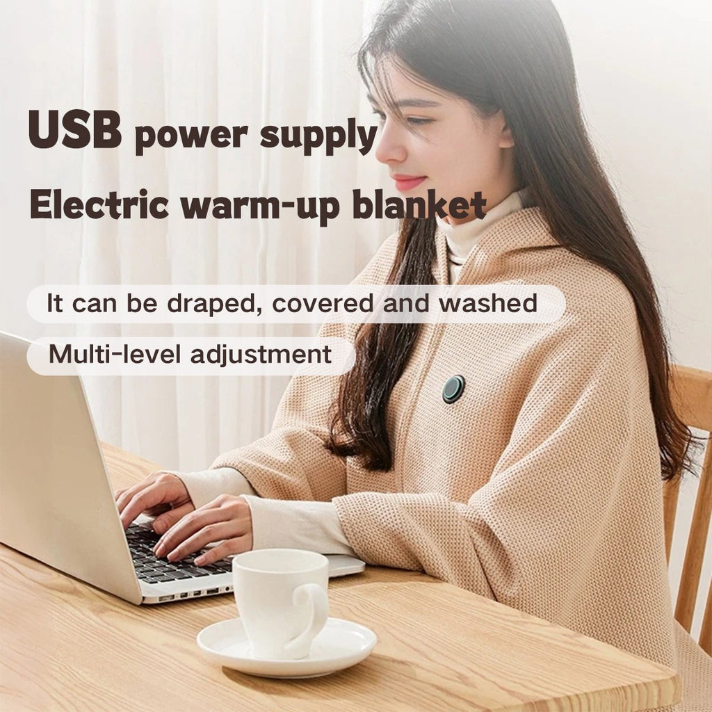 🎅Best Winter Gifts 🔥Portable Heated Shawl